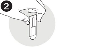 Icône montrant comment maintenir le support du Crochet Command™ doucement en place

