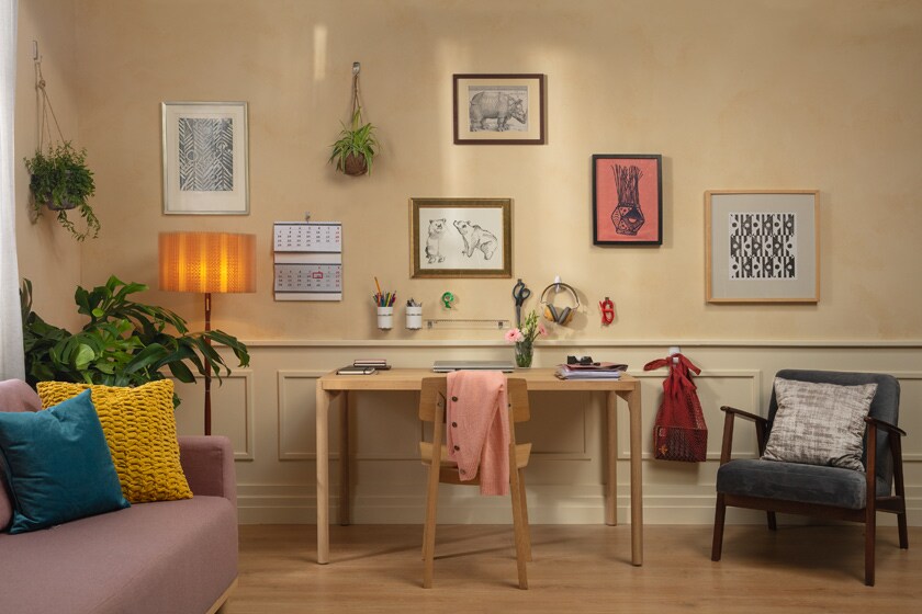 Idée de mur de tableaux
