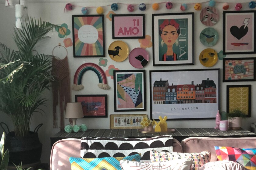 Idée de mur de tableaux

